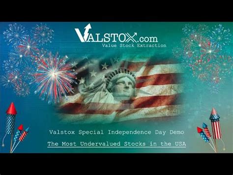 The Most Undervalued Stocks in the United States. 4th July 2022 ...