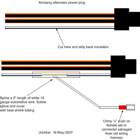 Ford 302 Alternator Wiring Diagram