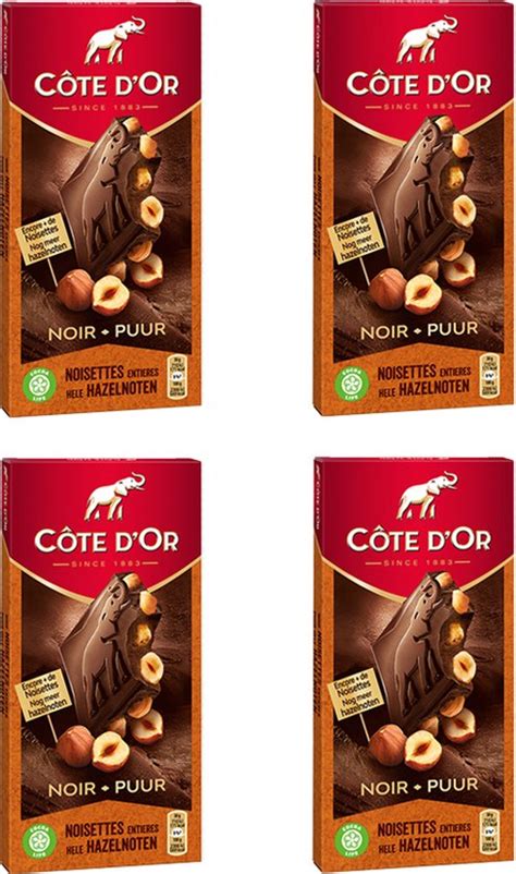 C Te D Or Chocoladetablet Puur Hele Noten G X Bol