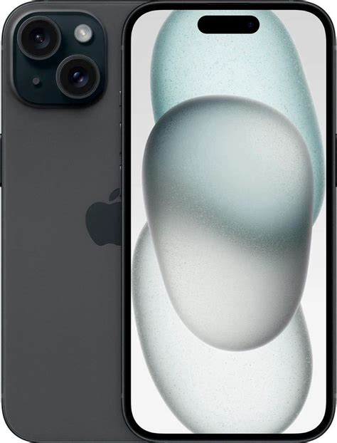 Refurbished: Apple iPhone 15 128GB, Refurbished Unlocked Cell Phone, Black - Excellent Condition