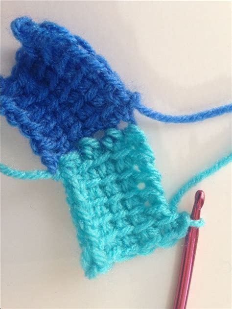 Entrelac Crochet Tutorial The Bluprint Blog Craftsy Craftsy