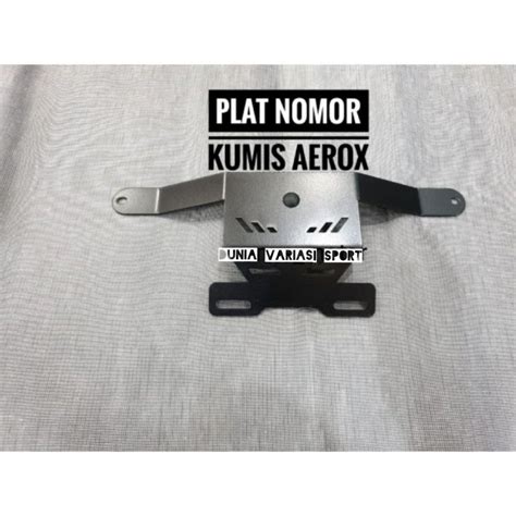 Jual Breket Plat Nomor Nmax PCX Aerox Breket Plat Nomor Kumis