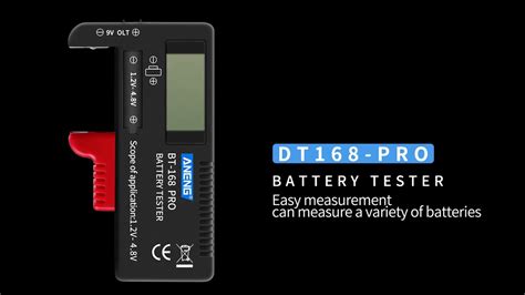 How To Use Battery Voltage Tester ANENG BT 168 PRO YouTube