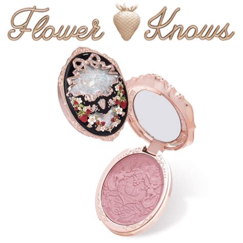 Jual Flower Knows Strawberry Rococo Series Embossed Blush G Blush On