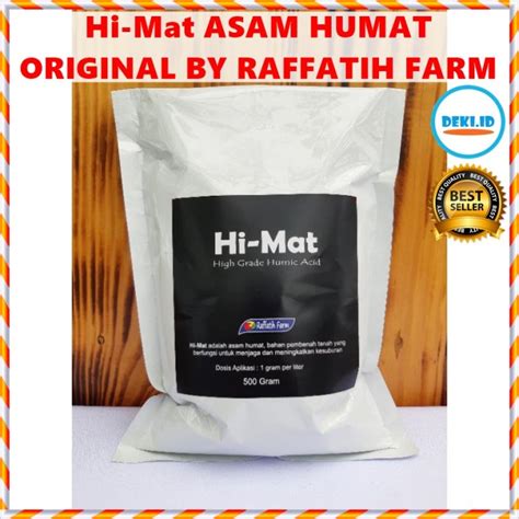 Jual Asam Humat Hi Mat Premium Grade Pupuk Organik Pembenah Tanah