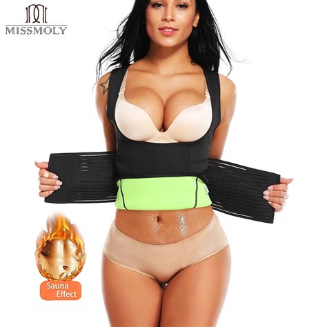 Buy Miss Moly Cami Hot Shapers Neoprene Sauna Vest Sweat Waist Corset Body