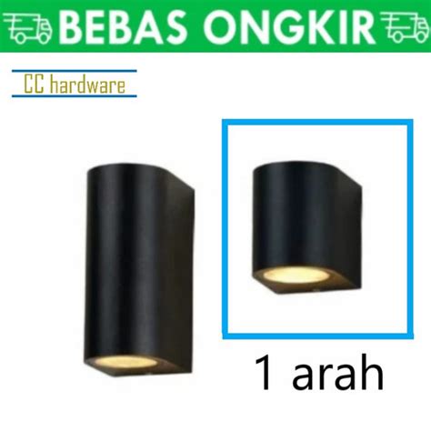 Jual Lampu Dinding Minimalis Outdoor Fiting Mr16 Wall Light 1arah