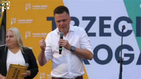 Poseł Łukasz Mejza zarzuca Szymonowi Hołowni namawianie do bojkotu