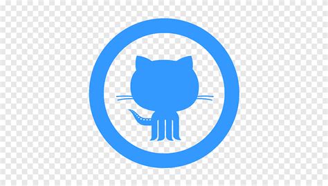 Github Computer Icons Markdown Github Surface Bleu Png Pngegg