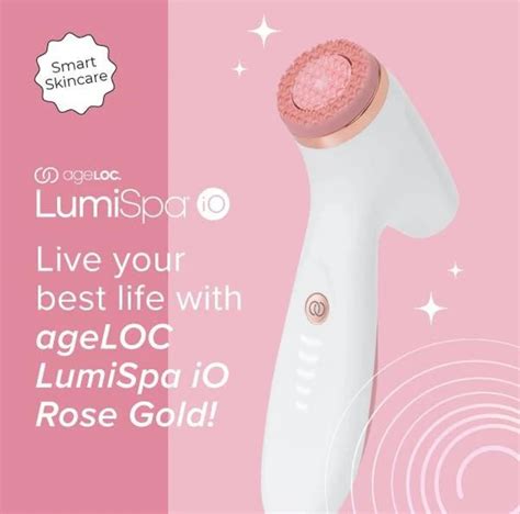 Rose Gold AgeLOC Lumispa IO Kit