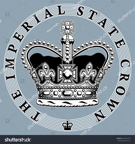 Imperial State Crown Eps 8 Cmyk Stock Vector (Royalty Free) 140765575 ...