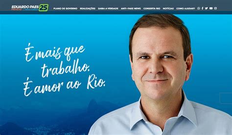 Eduardo Paes Prefeito do Rio O Marketing Político dá resultado