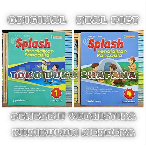 Jual Buku Paket Splash Pendidikan Pancasila Kelas Sd Mi