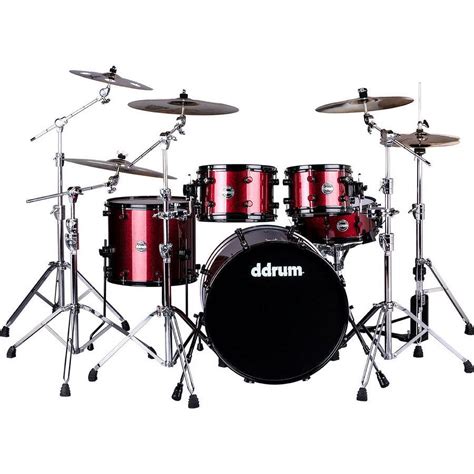 Ddrum Reflex Series Piece Shell Pack Red Sparkle Walmart