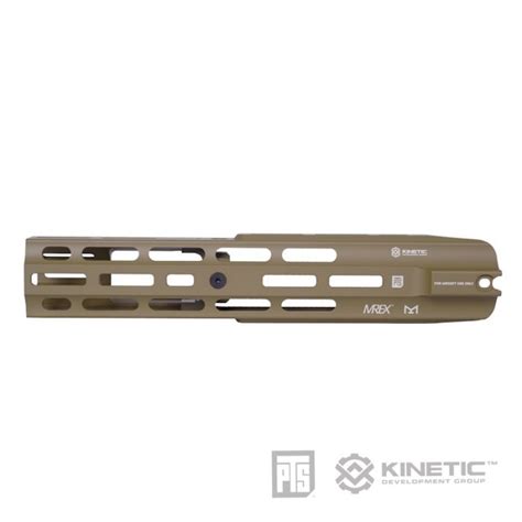 PTS Kinetic Scar MREX M LOK MK2 4 25 Rail Dark Earth