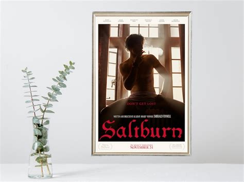 Saltburn Movie Poster Vintage Movie Poster Limited Edition Collectible