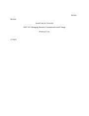 Finished Mgt Week Executive Summary Template Docx Nichole