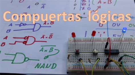 Compuertas Lógicas Electrónica Digital NAND NOT YouTube