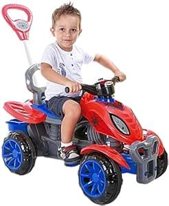 Carrinho De Passeio Infantil Quadriciclo Spider Haste Pedal Amazon Br