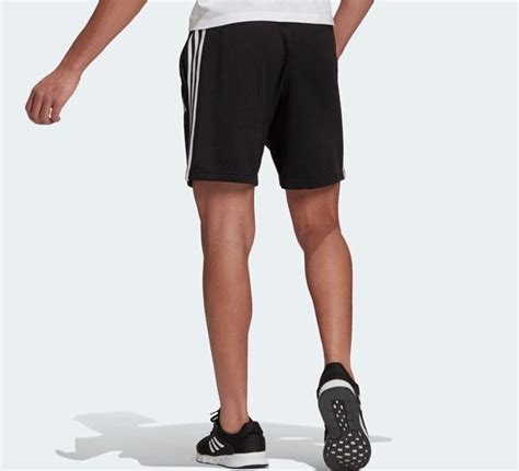 Adidas Sportbroek Maat M Mannen Zwart Wit Bol