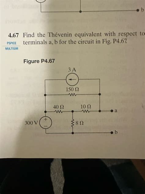 Answered Find The Thévenin Equivalent With… Bartleby