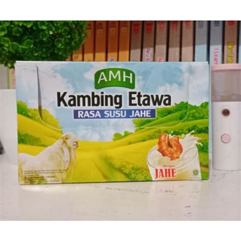 Jual AMH Susu Kambing Etawa Rasa Susu Jahe Shopee Indonesia