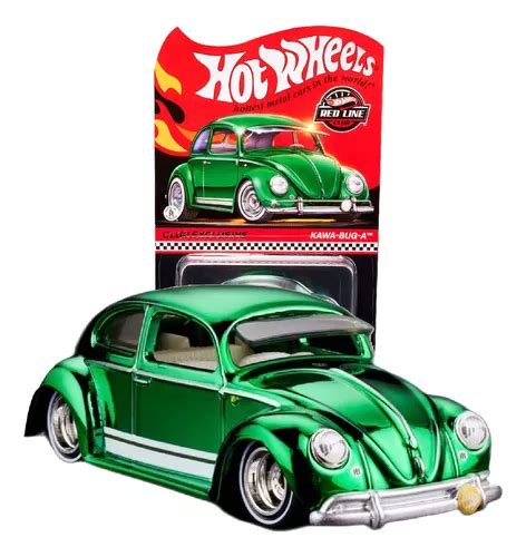 Hot Wheels Volkswagen Fusca Kawa Bug A Rlc Verde Cor Verde Escuro Parcelamento Sem Juros