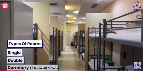 IRCTC Retiring Room/Dormitory Booking Process & Facility