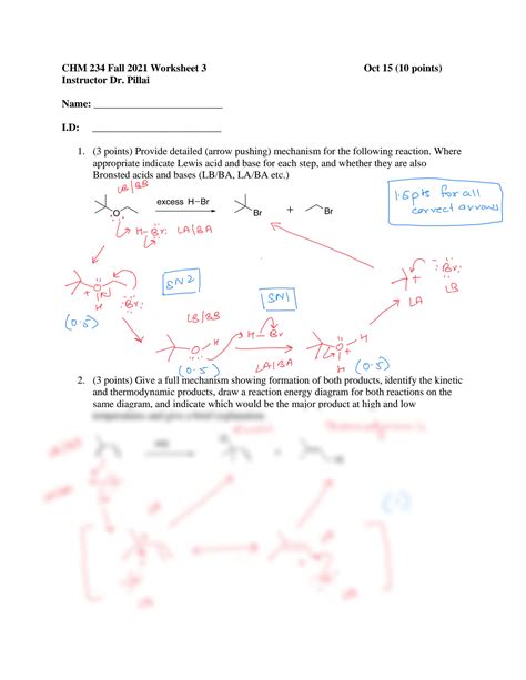 Solution Chm Fall Worksheet Studypool