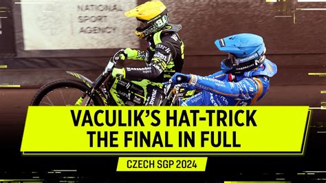 Vaculik Makes It A Hat Trick The Final In Full Czechsgp Fim