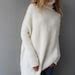 Oversized Slouchy Loose Woman Knit Sweater Chunky Knit Alpaca Women