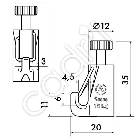 Auto Grip Lock Arti Teq Crochet Autobloquant avec Sécurité