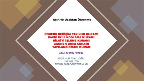 Acik Ve Uzaktan Ogrenme PPT