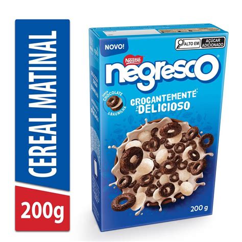 Cereal Matinal Chocolate E Baunilha Negresco Caixa G Big Box