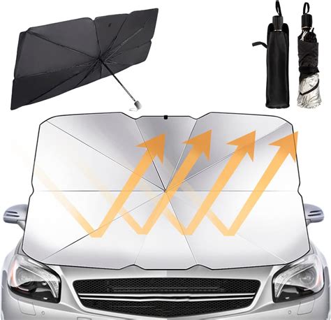 Akasenko Parasol Para Parabrisas De Coche Parasol Para Auto Con