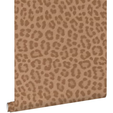 Estahome Behang Panterprint Terracotta Bruin X Cm