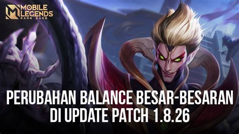 Update Patch Mobile Legends Penyesuaian Hero Battlefield Dan