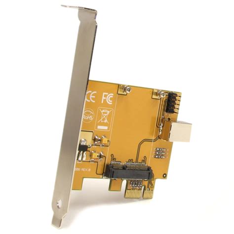 Amazon.com: StarTech.com PCI Express to Mini PCI Express Card Adapter ...