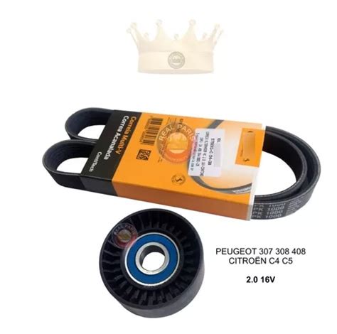 Kit Correia Poly V Alternador Peugeot C V