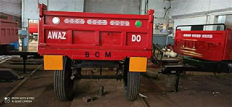 Mild Steel Hydraulic Tractor Trolley For Farming Size 5x3 Feet At Rs