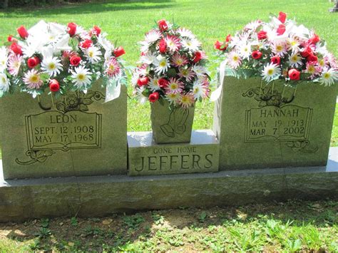 Hannah Burress Jeffers Memorial Find A Grave