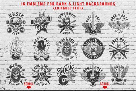 Rock And Roll Bundle Creative Templates ~ Creative Market