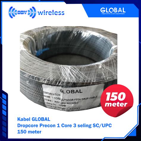 Jual Global Kabel Fo Precon Meter Dropcore Core Seling Kawat