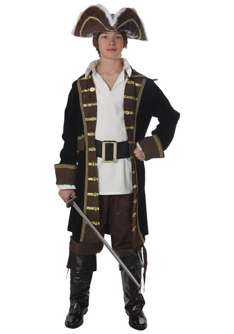 Teen Realistic Pirate Costume