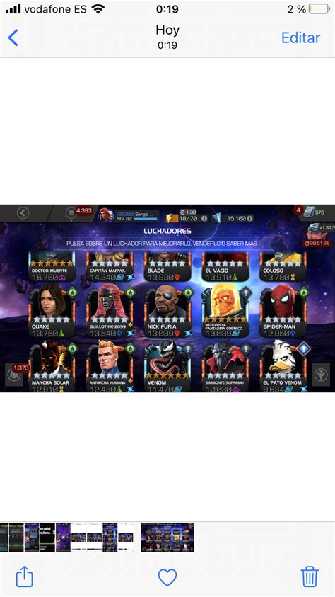 1 Year Progression In Mcoc — Marvel Contest Of Champions