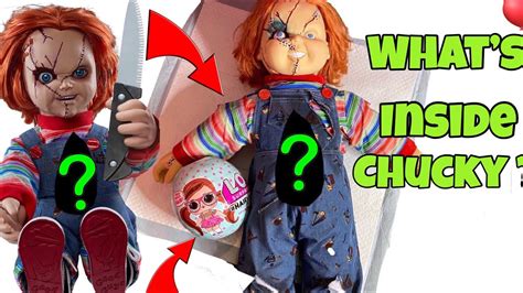 Cutting Open Creepy Chucky Doll At 3AM Whats Inside Chucky Doll