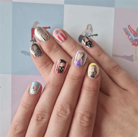 35 Taylor Swift Inspired Nails Nail Art Ideas For Fans