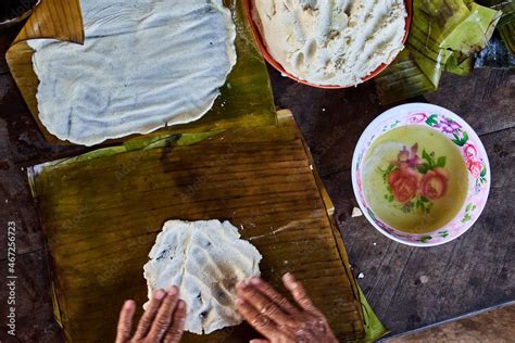 Documentary Photography Preparation Of Oaxacan Mole In Mexico In A