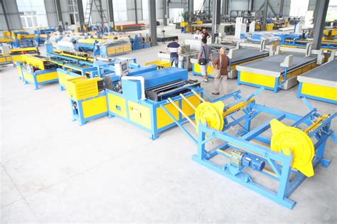 Cnc Auto Manufacture Duct Line Duct Autoline Square Duct Production