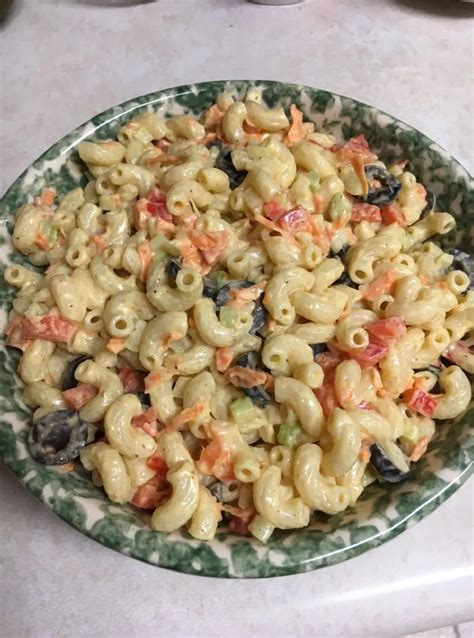 Small Macaroni Salad Crockpot Girl